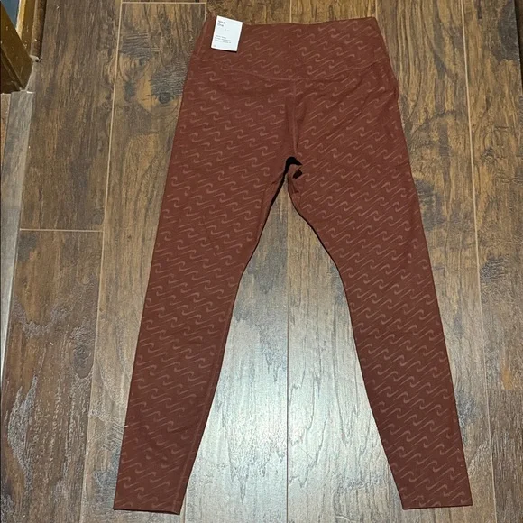 Nike Brown Dri-FIT Leggings 7/8 NWT - Picture 6 of 7